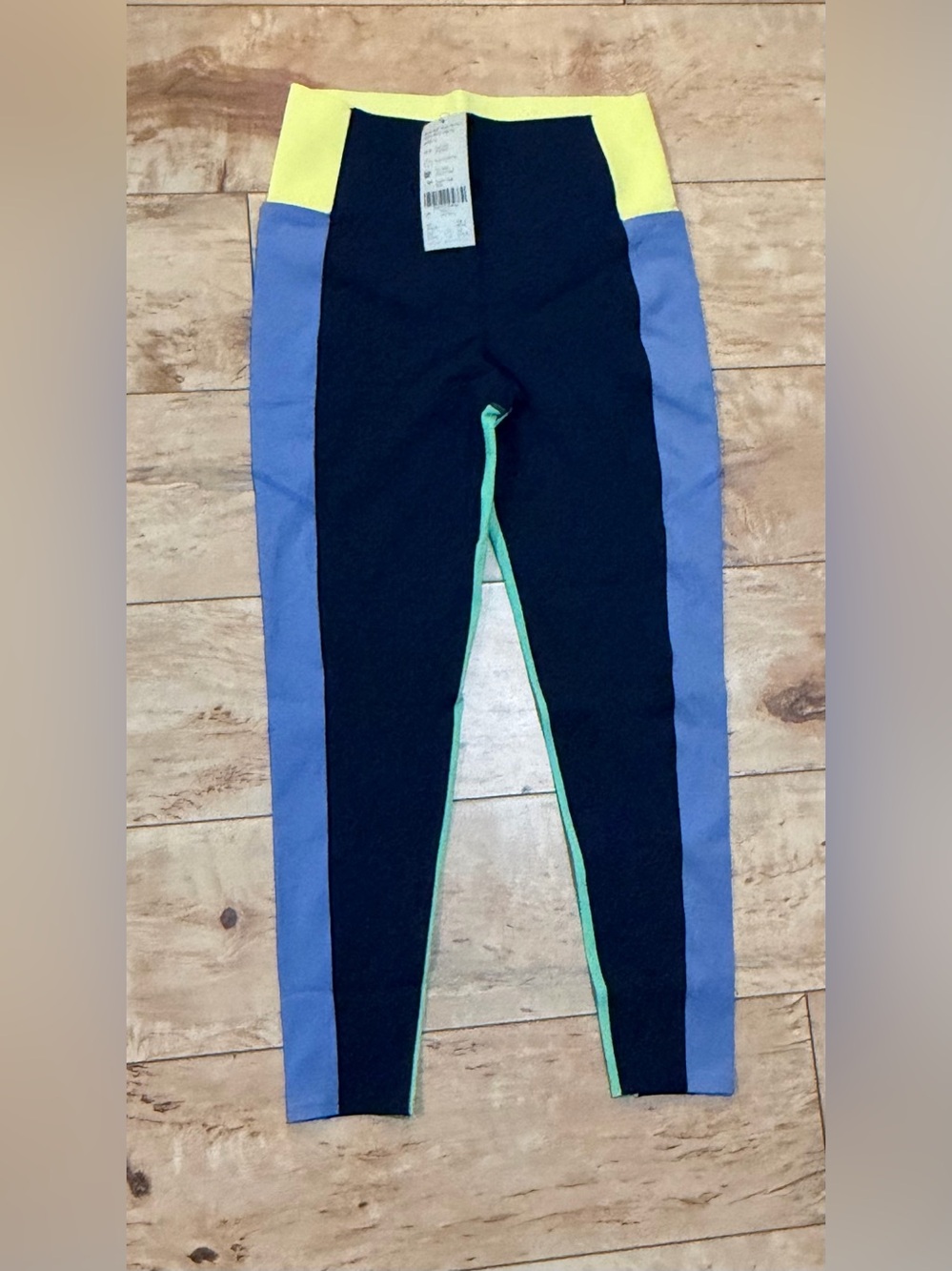 XL Sweaty Betty Power High Waist Workout Colour Block Leggings